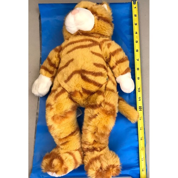 Build A Bear Orange Striped Tabby Cat Plush Stuffed Toy 16 inches, Sound Works! - Picture 7 of 10